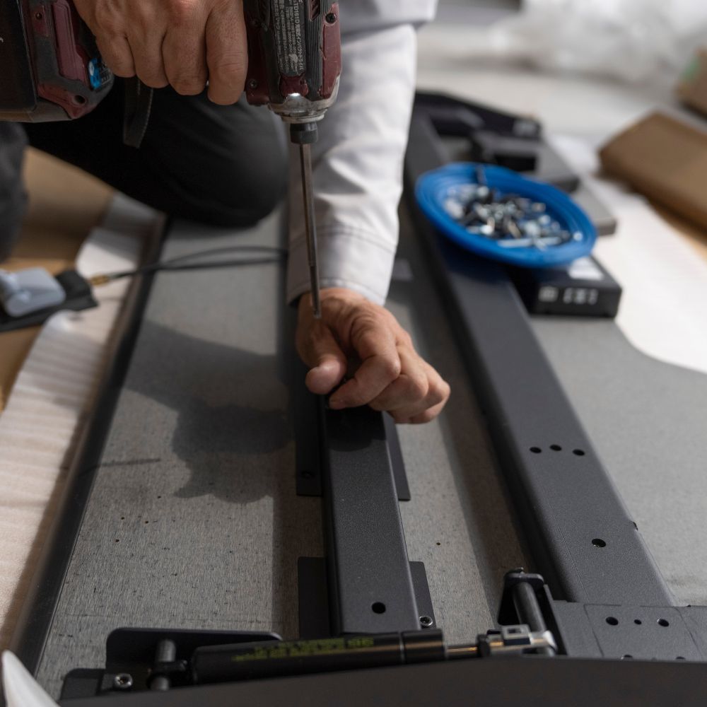 デスクの設置例1