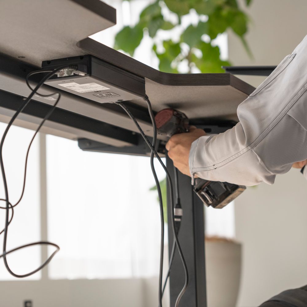 デスクの設置例4