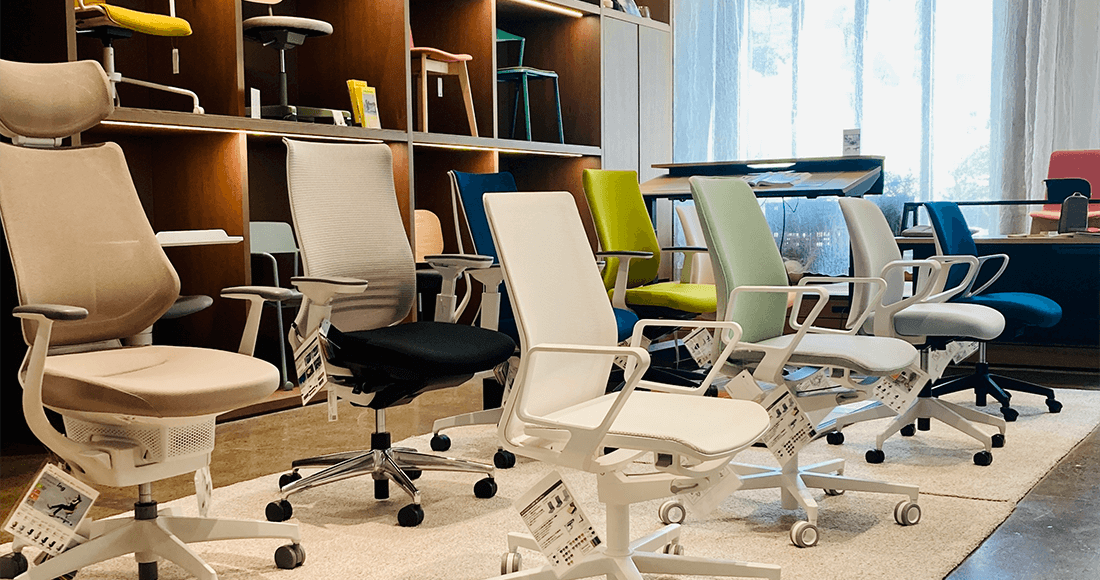 品川THECAMPUS家具体験コーナー