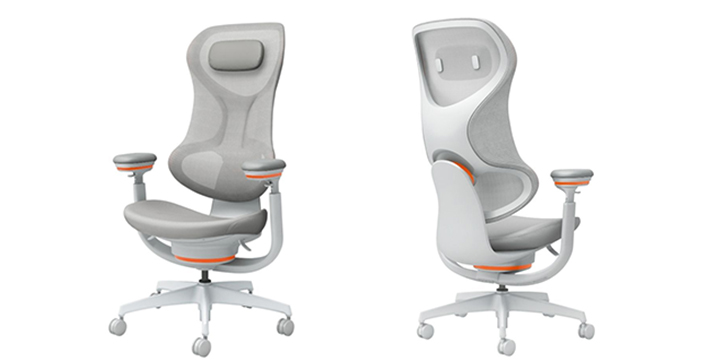 ヘッドレスト付き