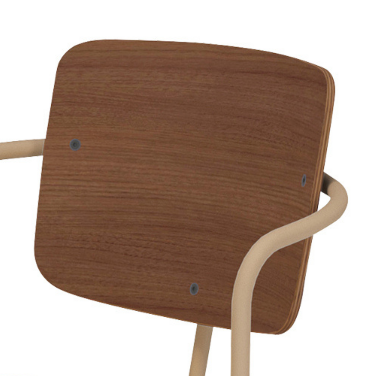 背合板ブラウン