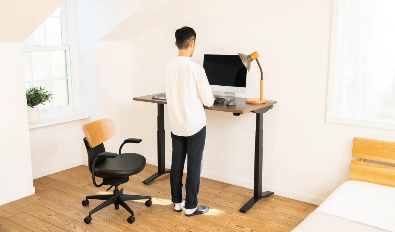 電動昇降デスク STANDSIT-W（スタンジットダブル）